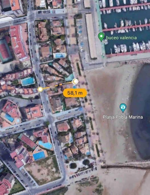 Apartamento Pobla De Farnals, Vistas Al Mar, Wifi Puebla de Farnals Luaran gambar