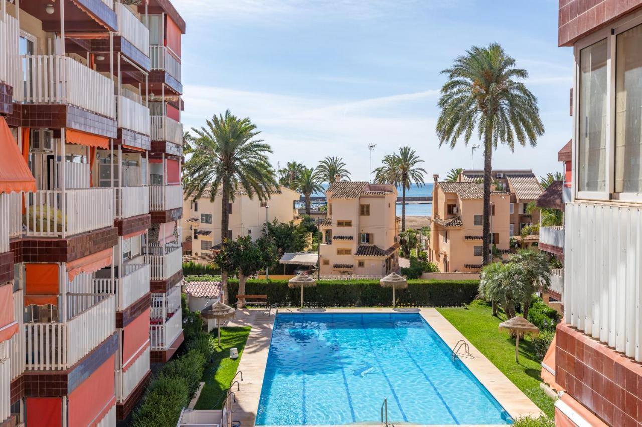 Apartamento Pobla De Farnals, Vistas Al Mar, Wifi Puebla de Farnals Luaran gambar