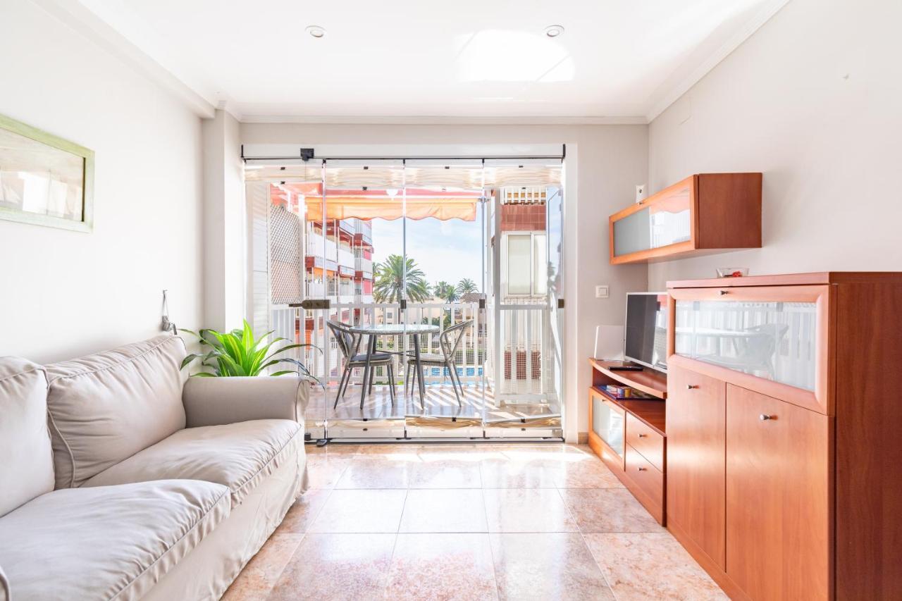 Apartamento Pobla De Farnals, Vistas Al Mar, Wifi Puebla de Farnals Luaran gambar